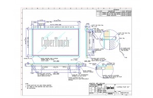 65" Custom PCAP TouchScreen
