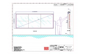 Framed 154" MultiTouch Overlay