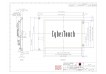 10.4" Open Frame Single Touch Monitor