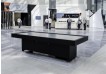 Terra 129" custom MultiTouch Table with 46" Landscape Monitors