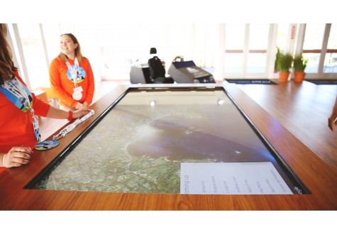 Echo - H 80" Mulitouch Monitor for Tables with up to 100 simultaneous touch points using Advanced IR or PCap (Projected Capacitive) Touch Technologies
