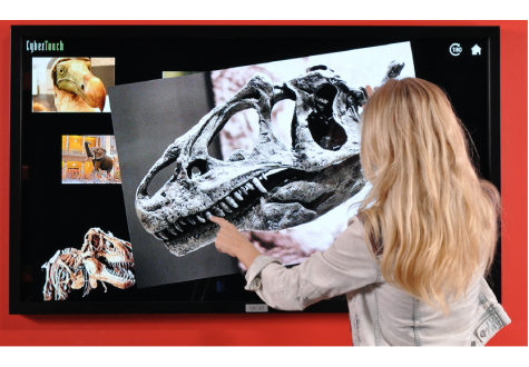 55" Custom MultiTouch Monitor with up to 100 simultaneous PCap (Projected Capacitive) Touch Technologies