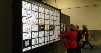 Mitsubishi CES Custom Touch Wall