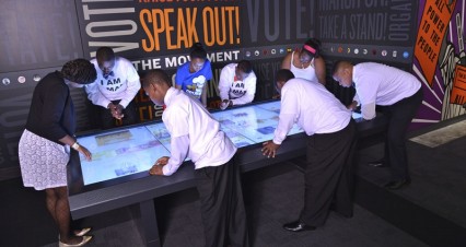 National Civil Rights Museum Custom Touch Table