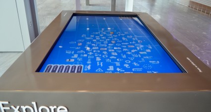 Eaton Experience Center Custom Touch Table